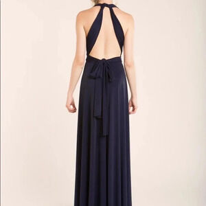 Navy Blue  Infinity Multi Way Dress
